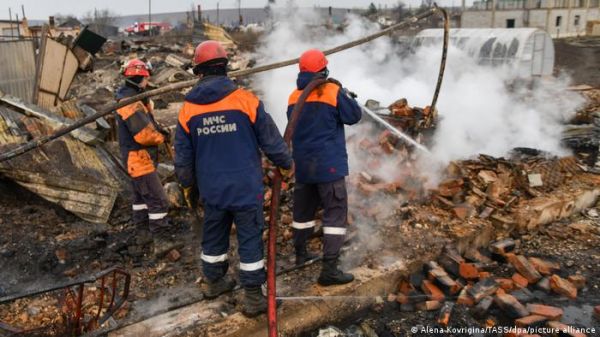 Площадь лесных пожаров в России превысила 60 тысяч га