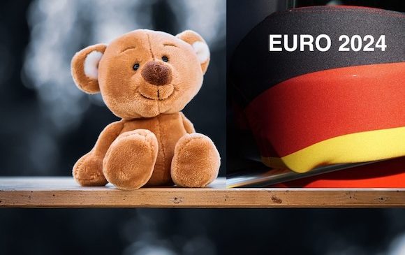 Маскот Евро-2024 в Германии — плюшевый медвежонок